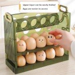 2024 Two-Tier Egg Holder for Fridge Storage