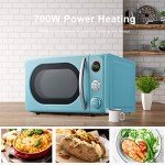 Galanz Blue Microwave Oven for Home Use