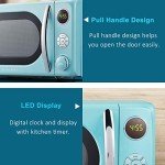 Galanz Blue Microwave Oven for Home Use