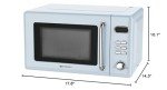 Emerson Retro Compact Microwave Oven, 700W, 0.7 Cu Ft
