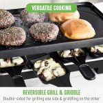 GreenLife 2-in-1 Indoor Raclette Grill & Griddle