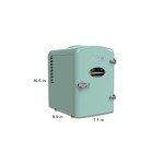 Mint Arctic Chef Mini Fridge RMIS129
