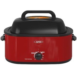 Sunvivi Electric Roaster Oven with Viewing Lid