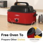 Sunvivi Electric Roaster Oven with Viewing Lid