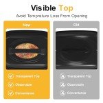 Sunvivi Electric Roaster Oven with Viewing Lid
