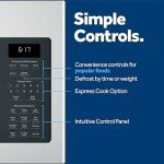 GE 1.8 Cu. Ft Black Over-the-Range Microwave