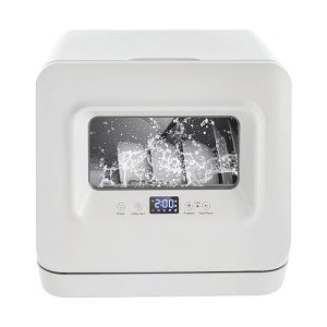 Portable Mini Dishwasher with Multiple Wash Settings