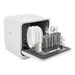 Portable Mini Dishwasher with Multiple Wash Settings