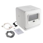 Portable Mini Dishwasher with Multiple Wash Settings