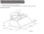 CT Copper 42-Inch Built-in Range Hood Insert