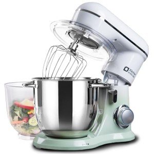 5QT Stand Mixer with Two Bowls and Attachments
