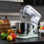 5QT Stand Mixer with Two Bowls and Attachments