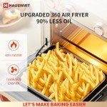 HAUSWIRT Retro Air Fryer Toaster Oven Combo