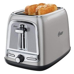 Oster 2-Slice Stainless Steel Toaster with Advanced Toast Technology