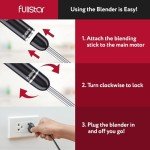Fullstar 300W Handheld Immersion Blender with Protector