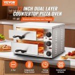 VEVOR 12-Inch Electric Pizza Oven for Countertops
