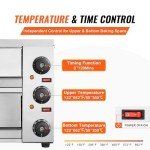 VEVOR 12-Inch Electric Pizza Oven for Countertops