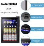 Antarctic Star 85 Can Beverage Cooler Fridge