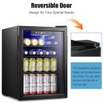 Antarctic Star 85 Can Beverage Cooler Fridge