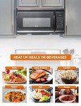 Commercial Chef 1.7 Cu. Ft. Over-The-Range Microwave