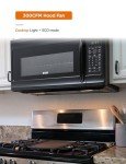 Commercial Chef 1.7 Cu. Ft. Over-The-Range Microwave