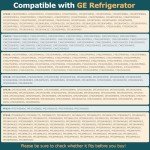 GE Refrigerator Door Shelf Bin Replacement Parts