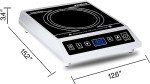 1800W Commercial Induction Cooktop with LCD Screen