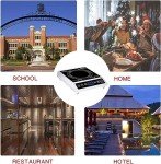 1800W Commercial Induction Cooktop with LCD Screen
