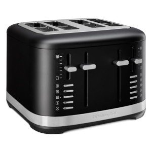 KitchenAid Matte Black 4-Slice Toaster