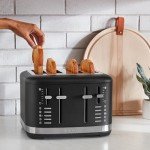 KitchenAid Matte Black 4-Slice Toaster