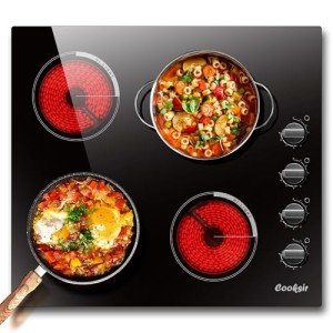Cooksir 24" 4-Burner Electric Cooktop - 6000W