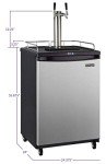 Kegco Stainless Steel Keg Dispenser