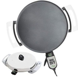16" Digital Electric Griddle for Injera & Pancakes