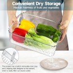 NISILIN 14-Pack Clear Fridge Organizer Bins