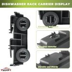 GE Dishwasher Lower Rack Rollers - 4 Pack