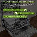 GE Dishwasher Lower Rack Rollers - 4 Pack