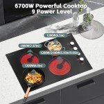 30-Inch Electric Cooktop with 4 Burners