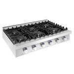 COSMO 36-Inch Gas Cooktop with 6 Burners