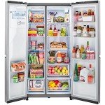 27 cu. ft. Side-by-Side Refrigerator with Ice Dispenser