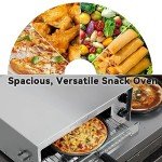 CROSSON Indoor Electric Frozen Pizza Oven 13
