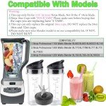 Ninja Blender Cups and Blade Assembly Set