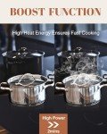 30-Inch Induction Cooktop with 4 Burners