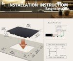 30-Inch Induction Cooktop with 4 Burners