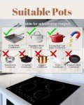 30-Inch Induction Cooktop with 4 Burners