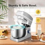 VIVOHOME 7.5qt 660W Tilt-Head Stand Mixer