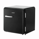 COMFEE Retro 1.6 Cu Ft Refrigerator - Black