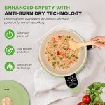 NutriChef 1.6 QT Electric Rice Cooker & Lunch Maker