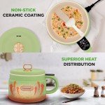NutriChef 1.6 QT Electric Rice Cooker & Lunch Maker