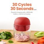 Nutricook Choppi Cordless Electric Vegetable Chopper