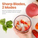 Nutricook Choppi Cordless Electric Vegetable Chopper